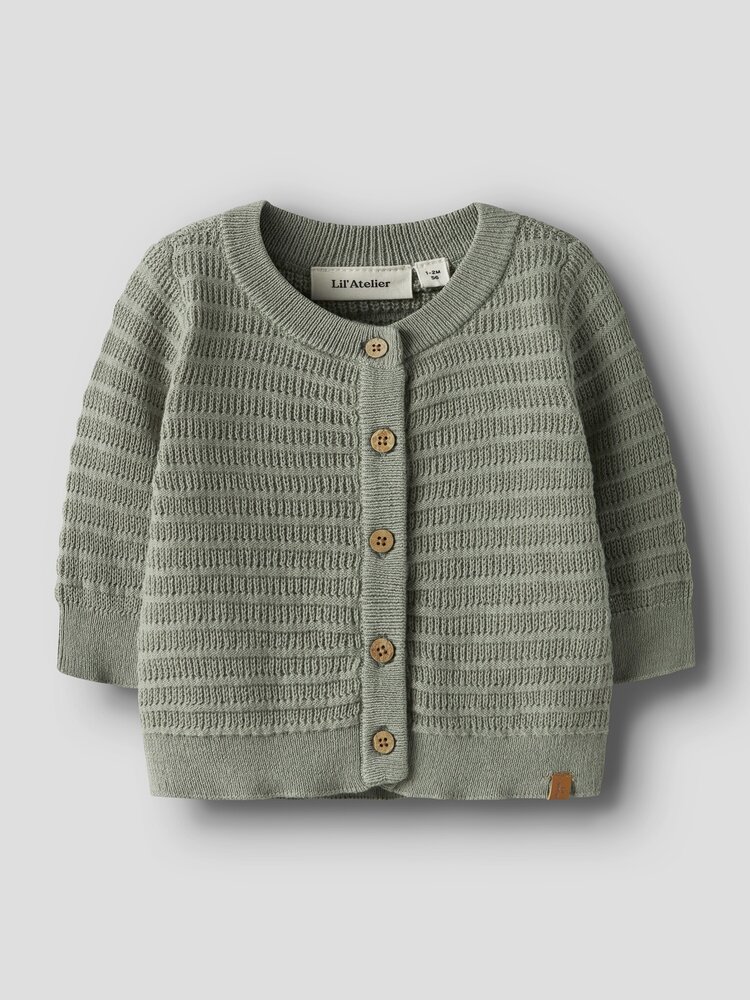 Lil Atelier Lil Atelier | Vestje Thunder seagrass