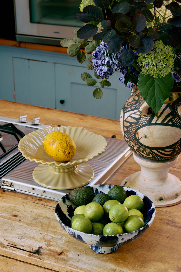 HK Living HK Living | Bowl on base indigo