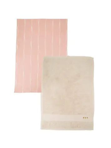 Zusss Zusss | Keukenset streep hartjes