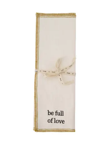 Zusss Zusss | Set van 2 placemats be full of love