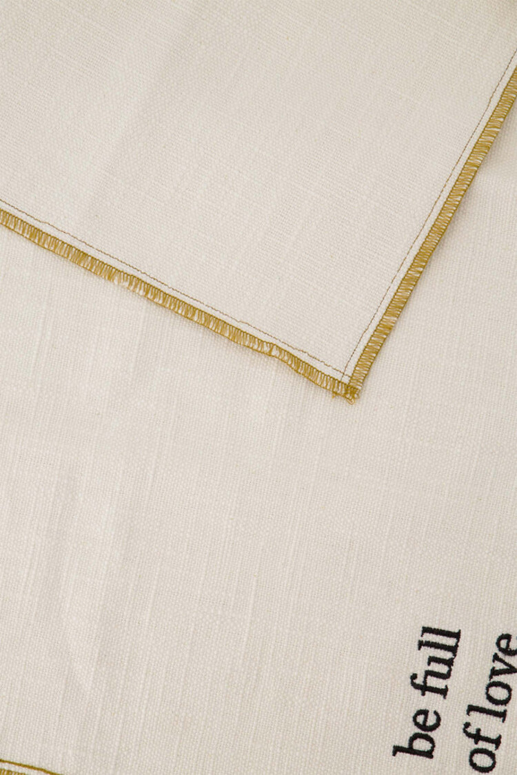 Zusss Zusss | Set van 2 placemats be full of love