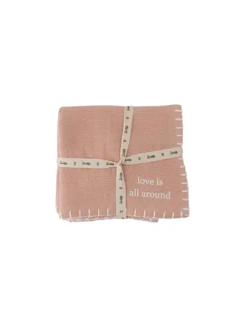 Zusss Zusss | Vaatdoekjes hartjes love is all around set2