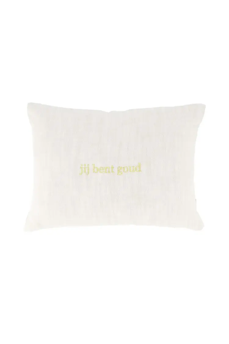 Zusss Zusss | Kussen jij bent goud 35x25cm