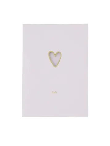 Zusss Zusss | Wenskaart hart liefs