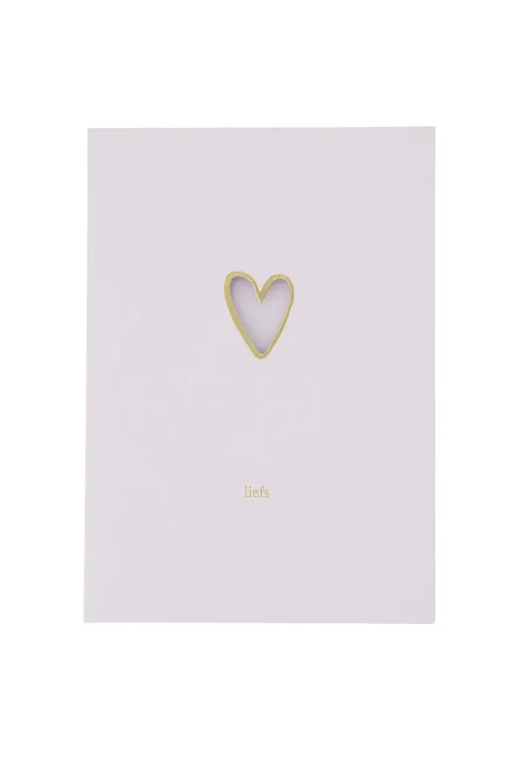 Zusss Zusss | Wenskaart hart liefs