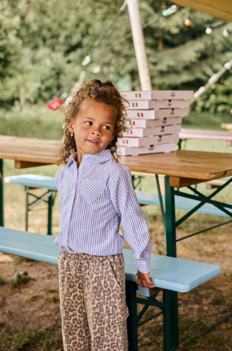 Daily7 Daily7 | Cargo broek leopard wide