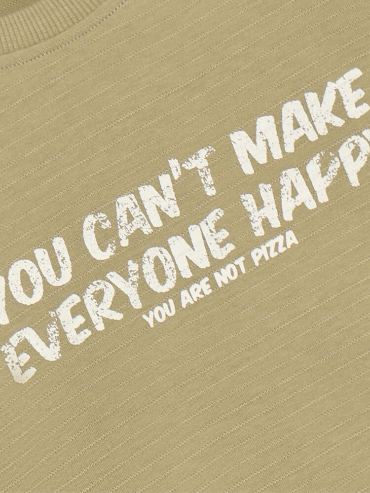 Daily7 Daily7 | T-shirt text print olive green