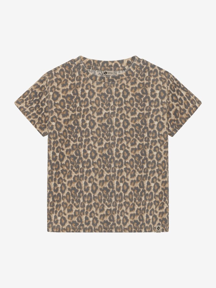 Daily7 Daily7 | T-shirt Leopard print sandshell