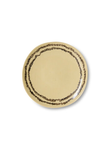 HK Living PRE ORDER HK Living | 70's servies side plate vanilla