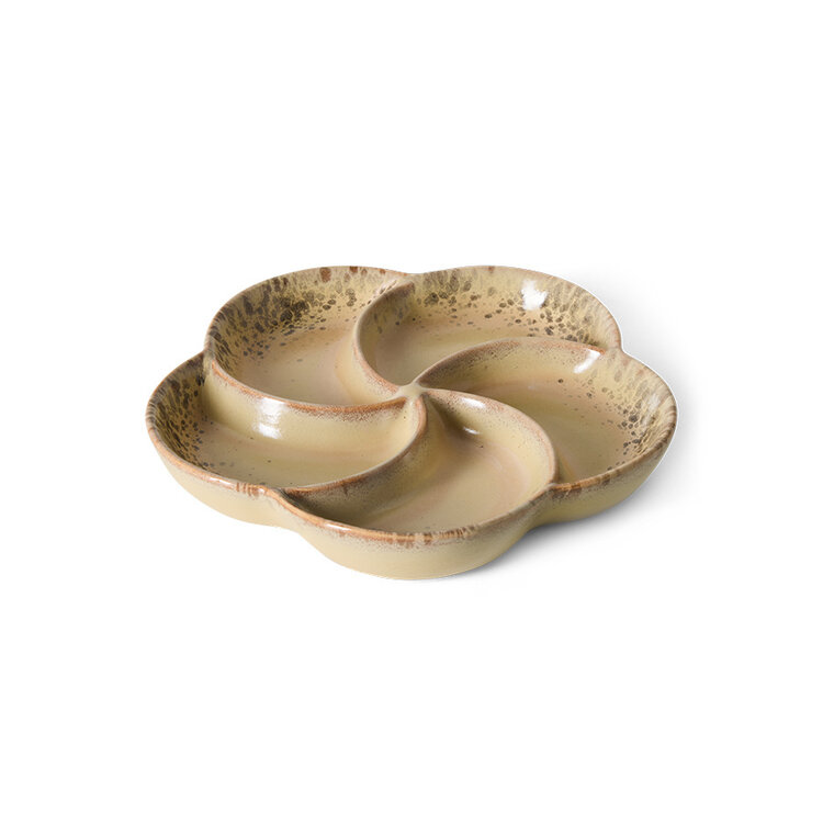 HK Living PRE ORDER HK Living | 70's servies snackbord grit