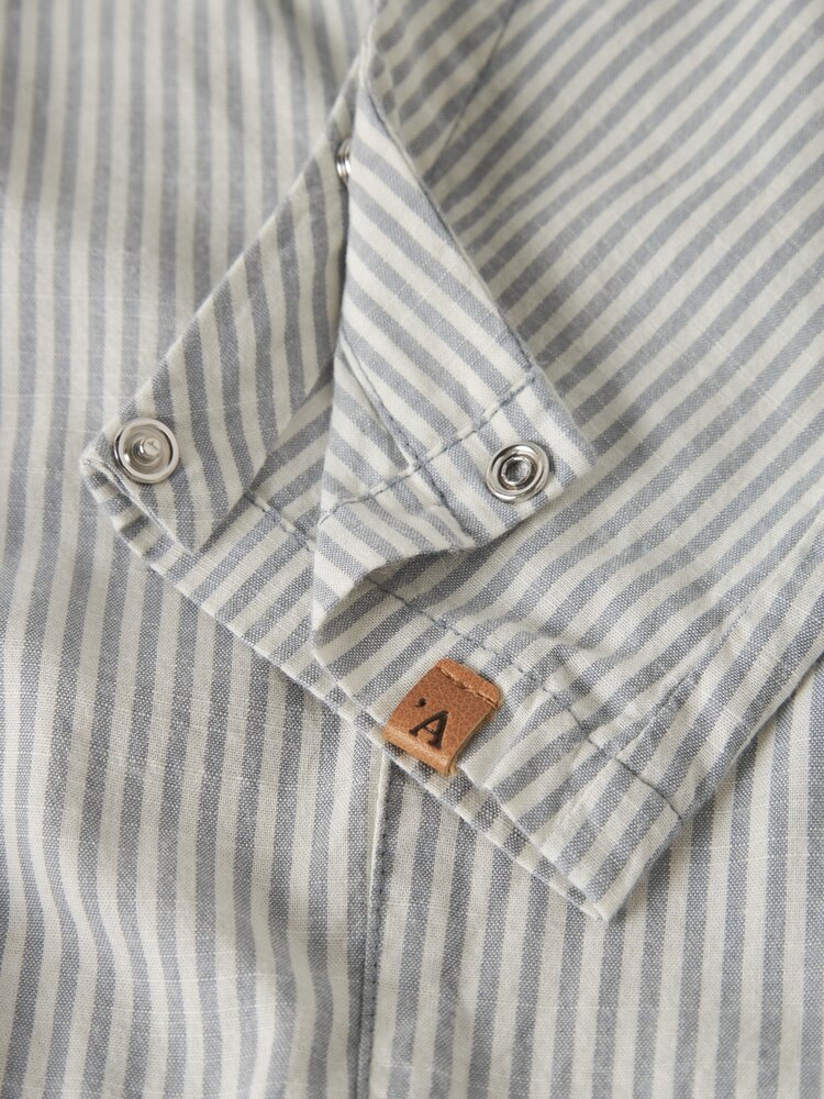 Lil Atelier Lil Atelier | Broekpakje Darko stripe coconut milk