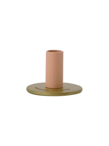 Zusss Zusss | Kandelaartje metaal momentje van geluk goud roze