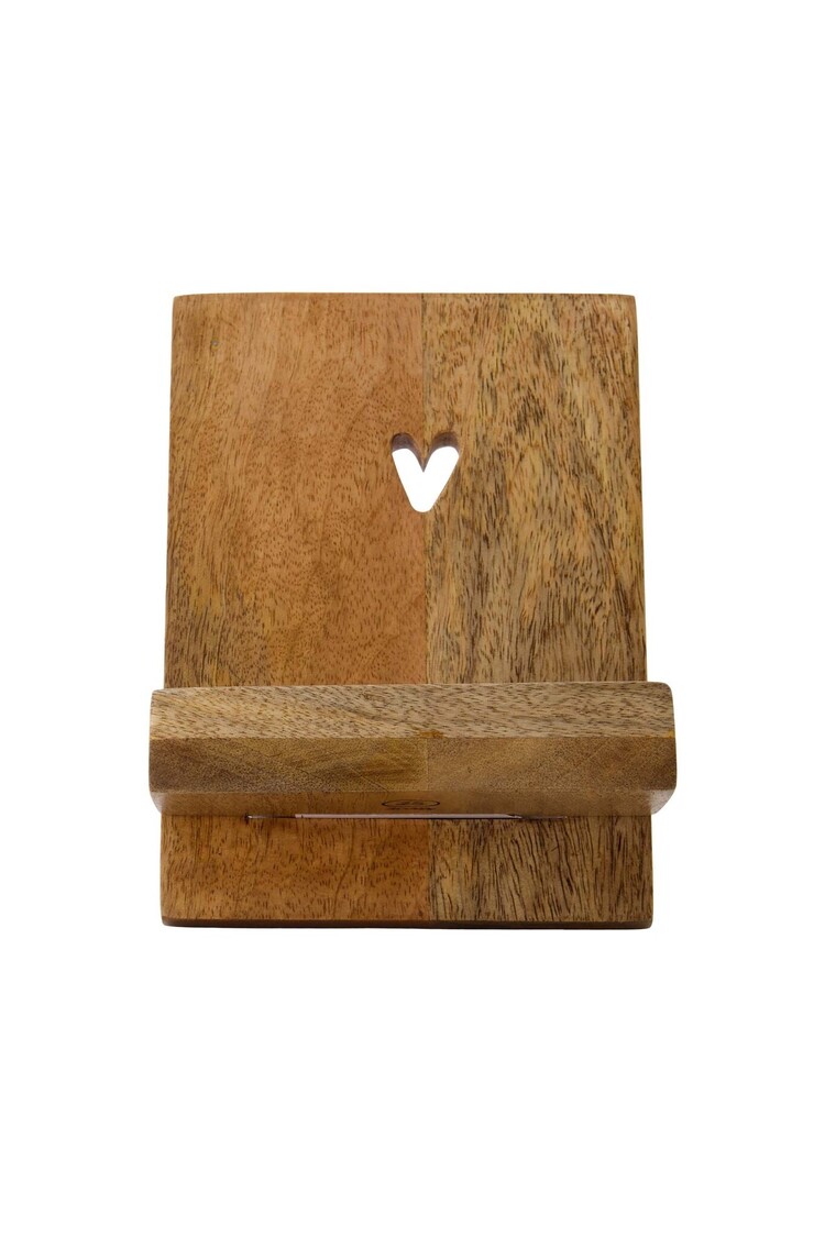 Zusss Zusss | Boekenstandaard hout hartje