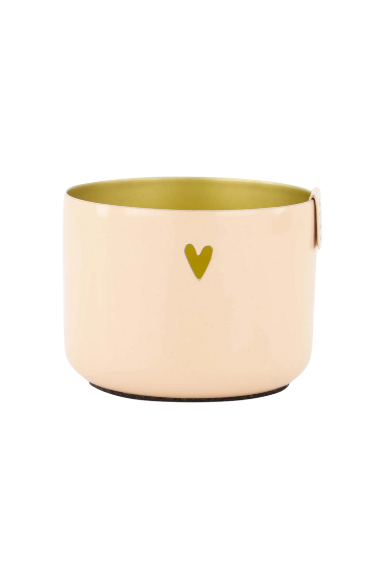 Zusss Zusss | Waxinelichthouder metaal hartje