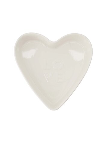 Zusss Zusss | Ovenschaal keramiek hartvorm love groot