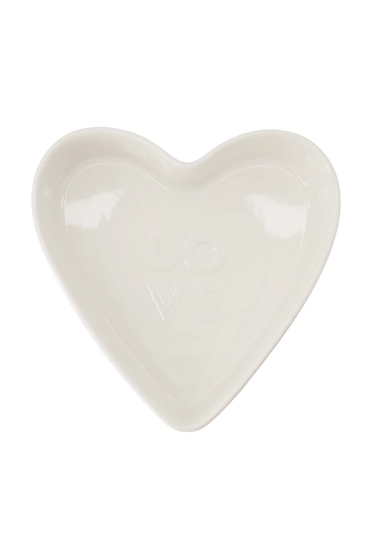 Zusss Zusss | Ovenschaal keramiek hartvorm love groot