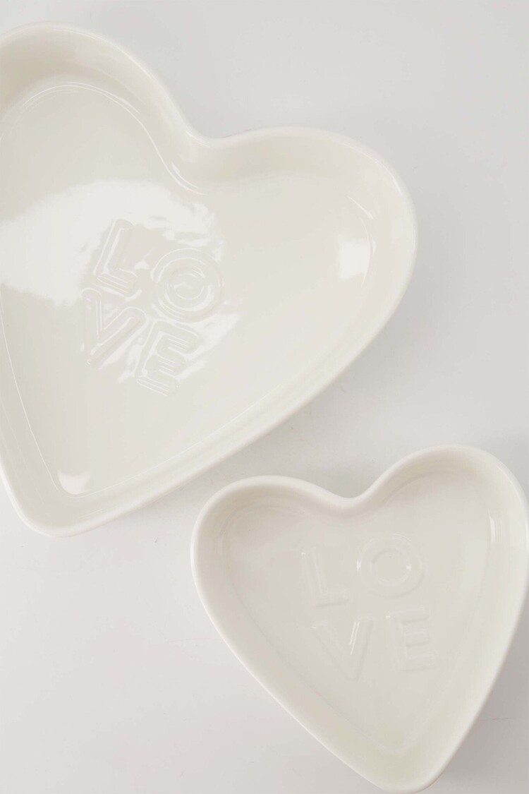 Zusss Zusss | Ovenschaal keramiek hartvorm love groot