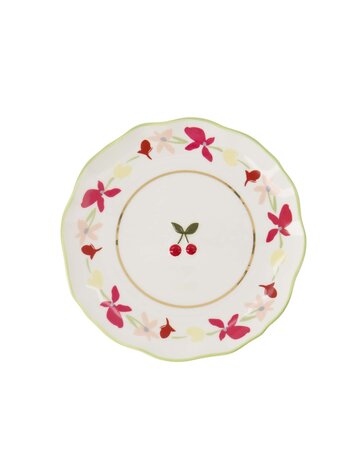 Zusss Zusss | Serveerschaal bloemen handgeschilderd