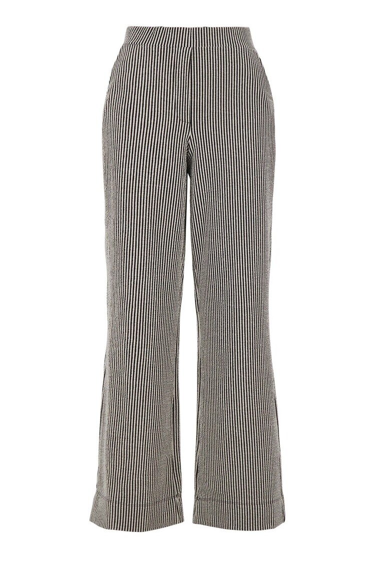 Zusss Zusss | Gestreepte broek met structuur