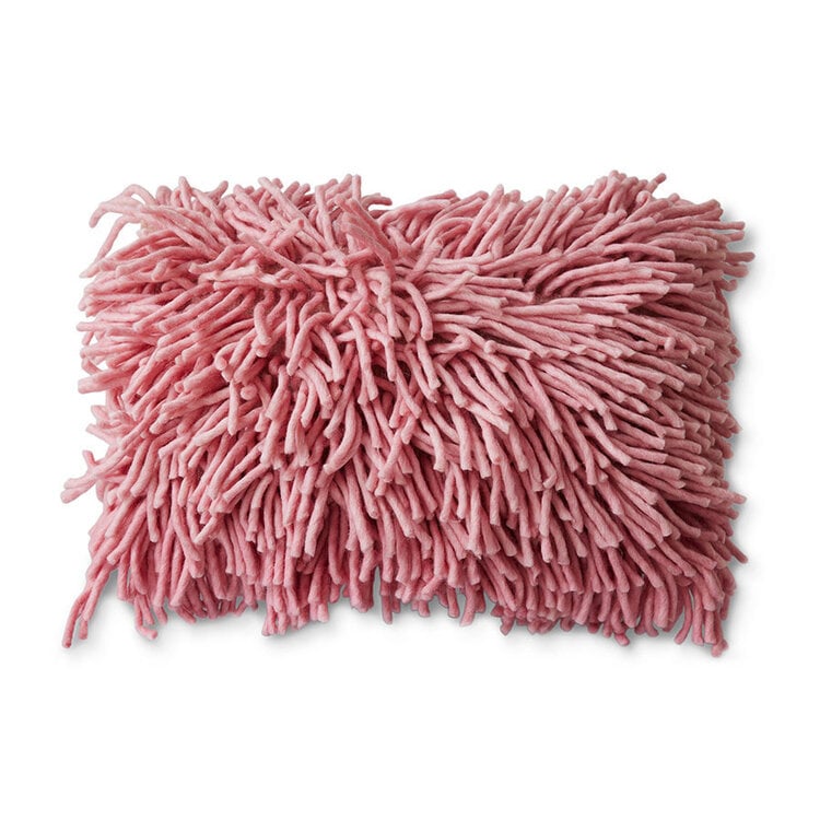 HK Living HK Living | Kussen rugged wool pink 60x40cm