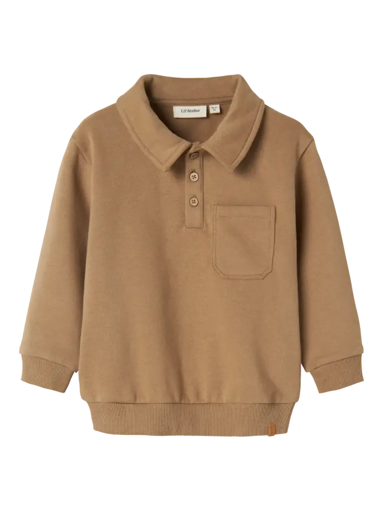 Lil Atelier Lil Atelier | Sweater Ilondon Roa sepia tint