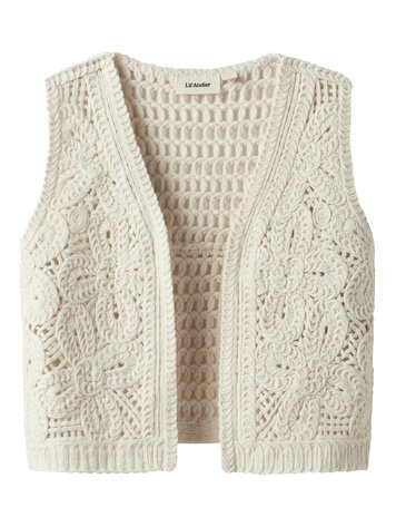 Lil Atelier Lil Atelier | Vest Dagny turtledove melange