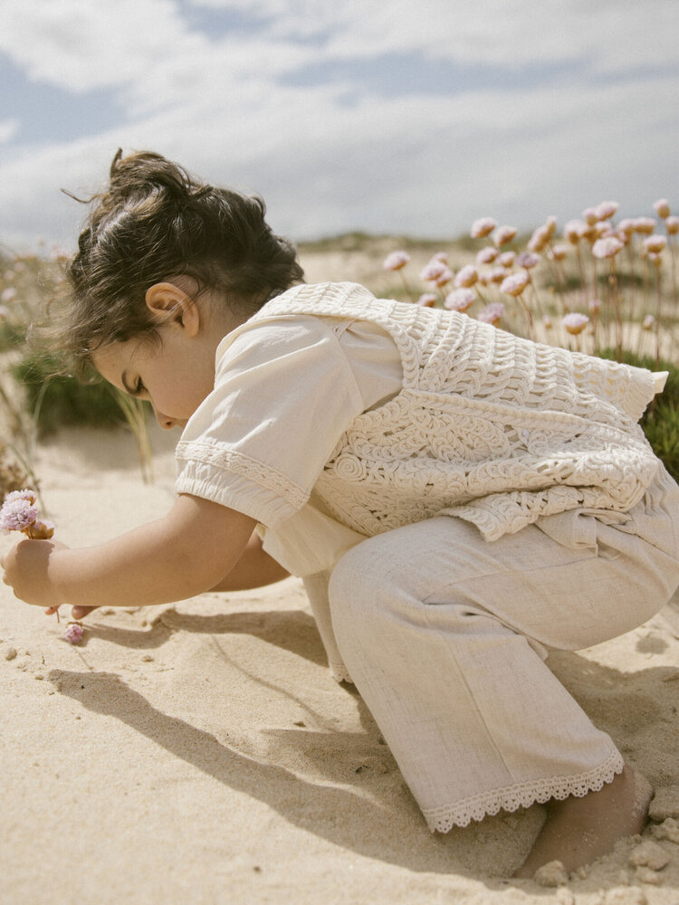 Lil Atelier Lil Atelier | Vest Dagny turtledove melange