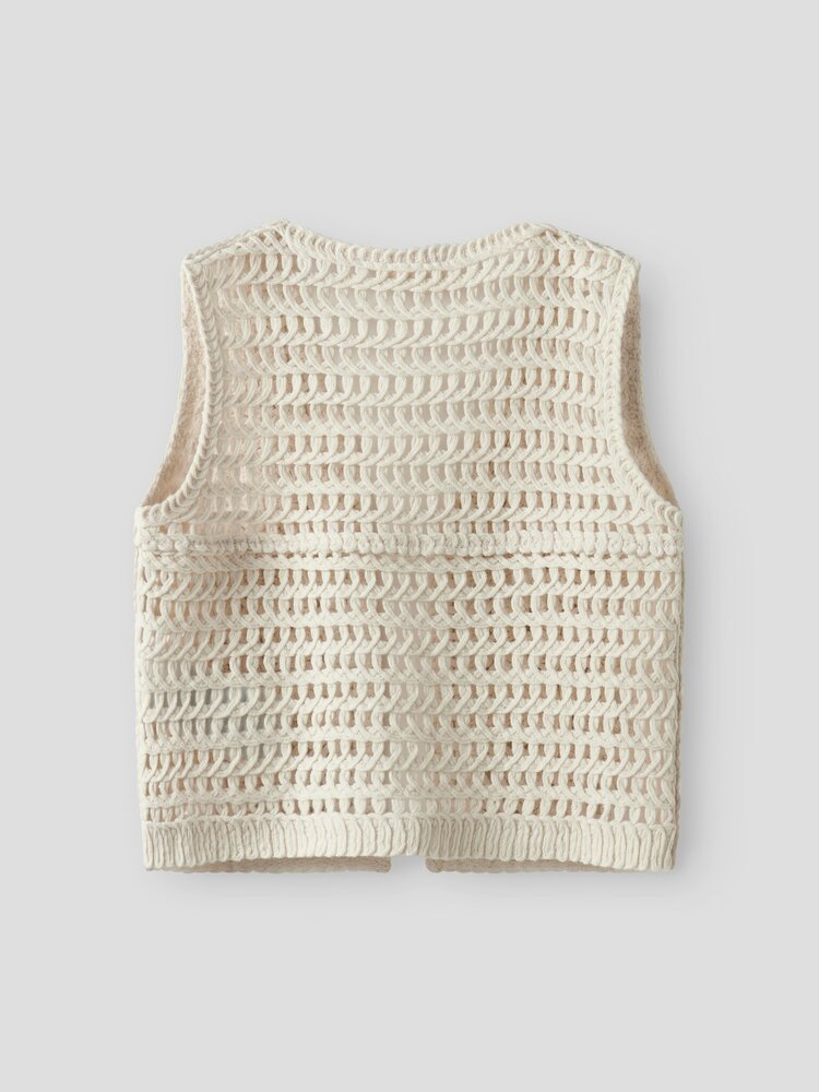 Lil Atelier Lil Atelier | Vest Dagny turtledove melange