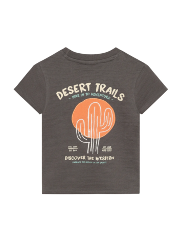 Daily7 Daily7 | T-shirt Structure print thunderstorm