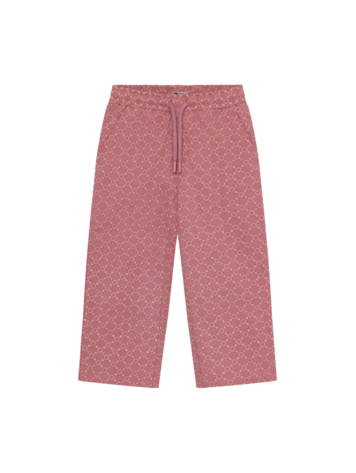 Daily7 Daily7 | Wijde broek Broderie heather rose