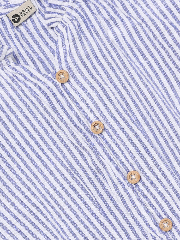 Daily7 Daily7 | Jurk Ruffle stripe