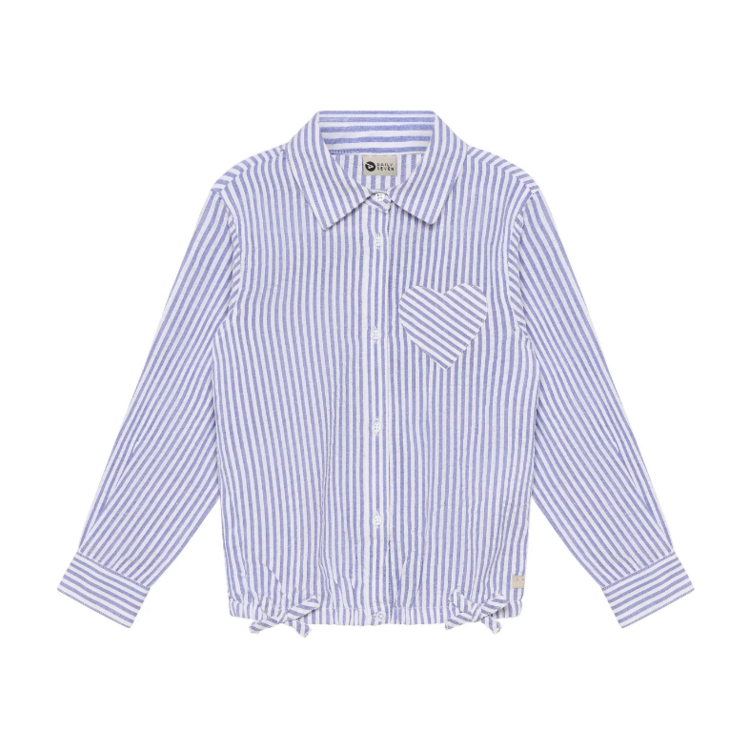 Daily7 Daily7 | Blouse stripe hartje