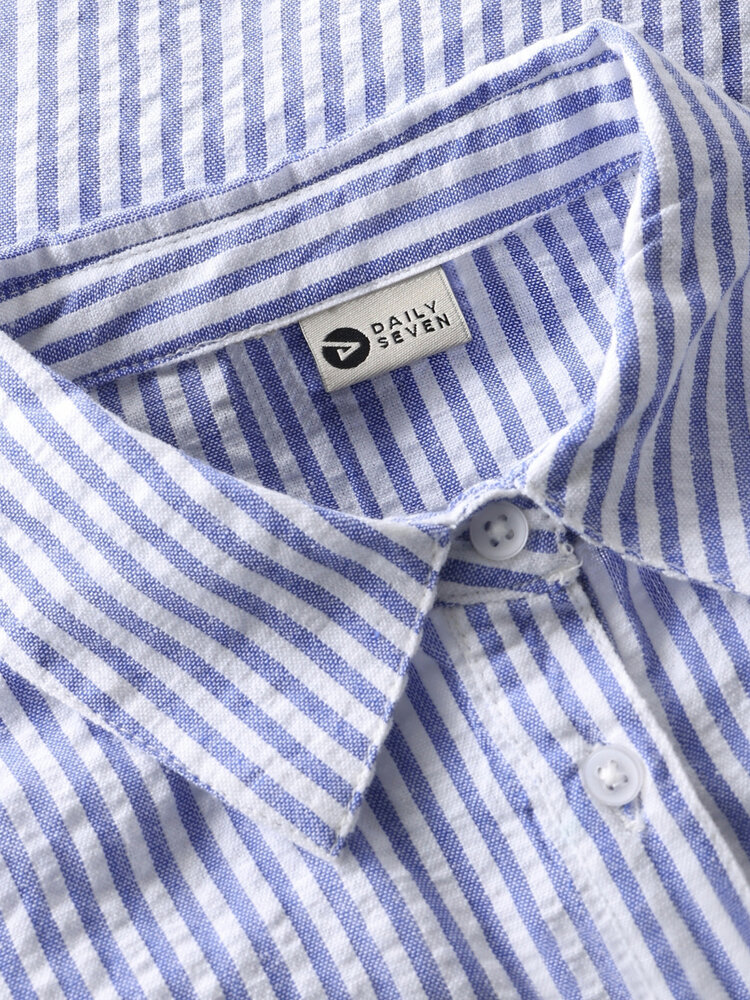 Daily7 Daily7 | Blouse stripe hartje