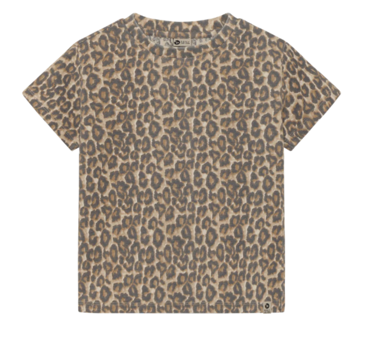 Daily7 Daily7 | T-shirt Leopard print sandshell