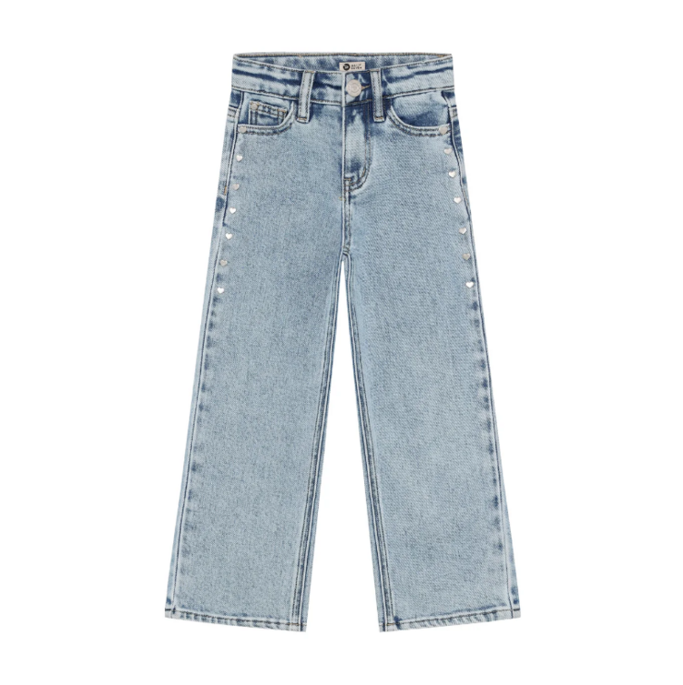 Daily7 Daily7 | Jeans wide fit studs denim