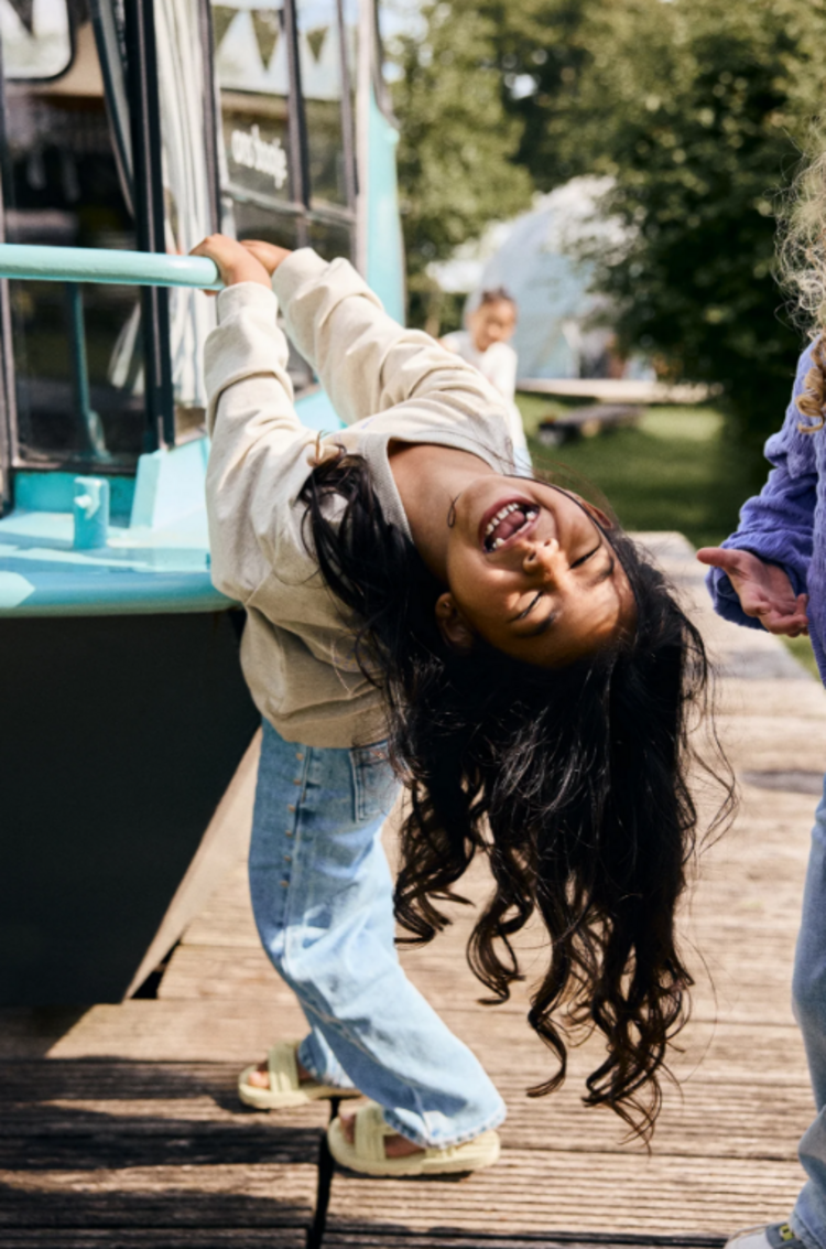 Daily7 Daily7 | Jeans wide fit studs denim
