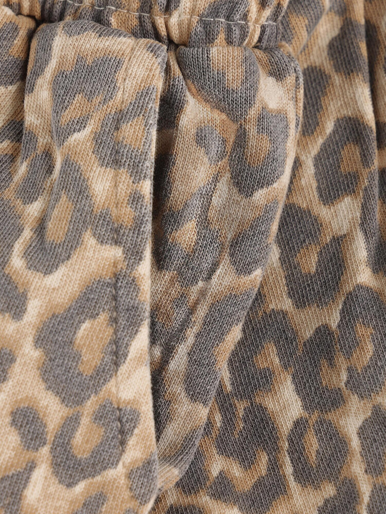 Daily7 Daily7 | Cargo broek leopard wide