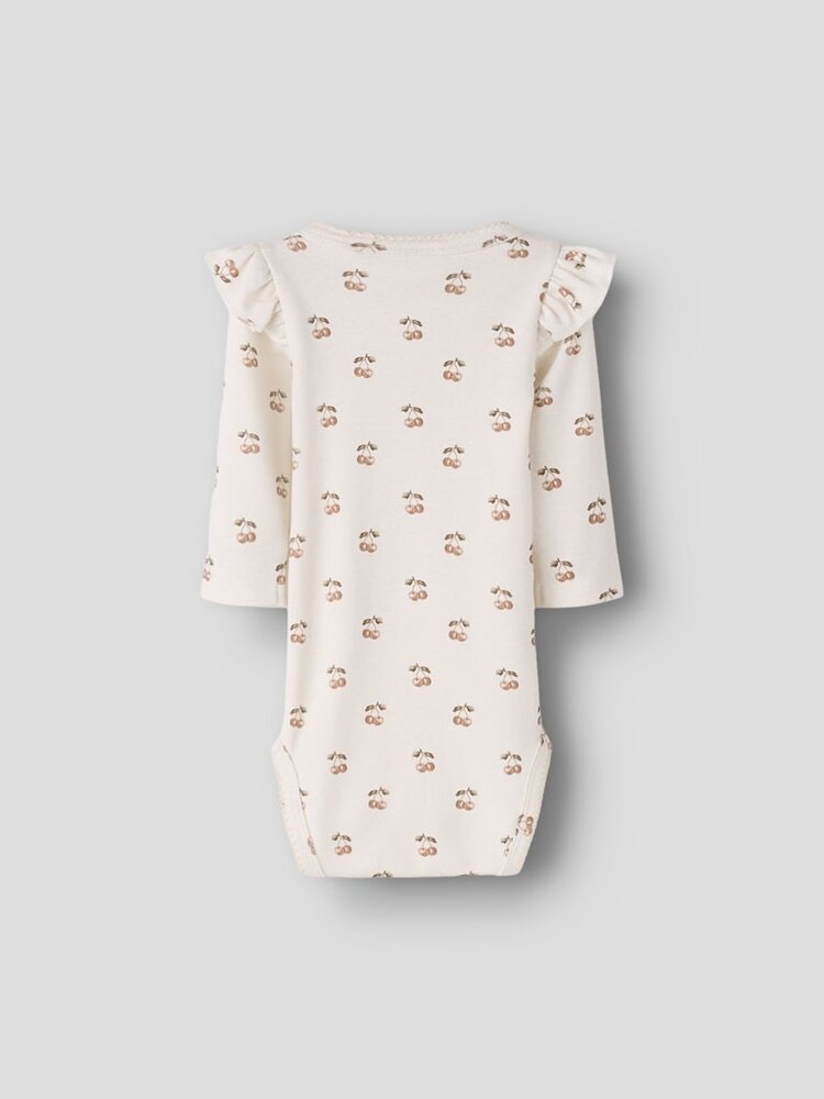Lil Atelier Lil Atelier | Romper Layo Kep coconut milk cherry