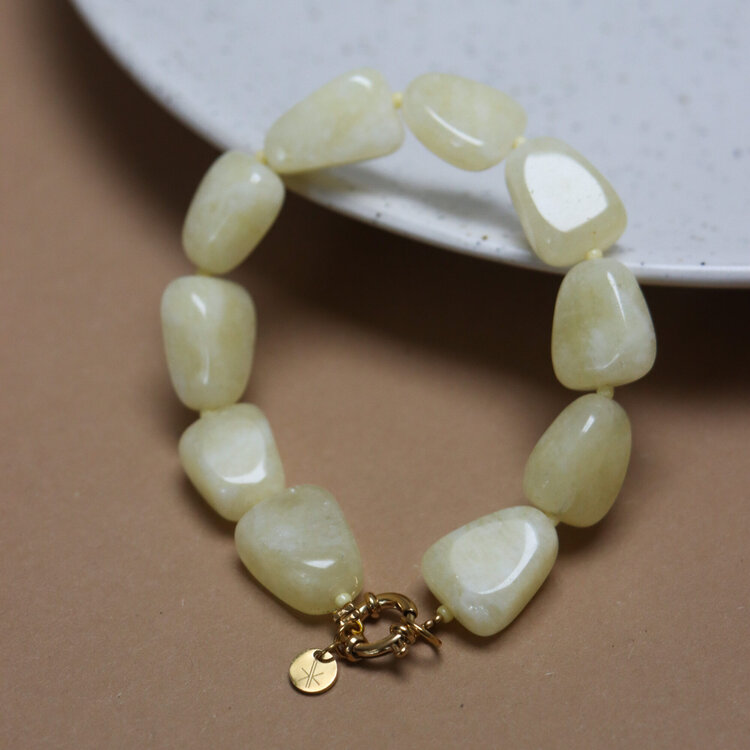 Label Kiki | Armband Butter Yellow gold