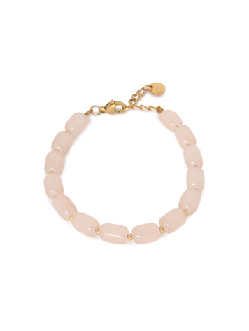 Label Kiki | Armband Natural beads gold