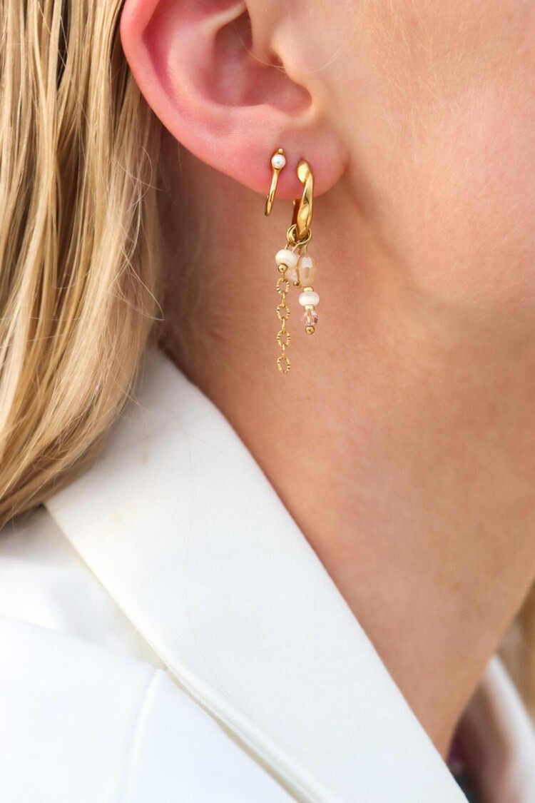 Label Kiki | Oorbellen Abby gold Set2