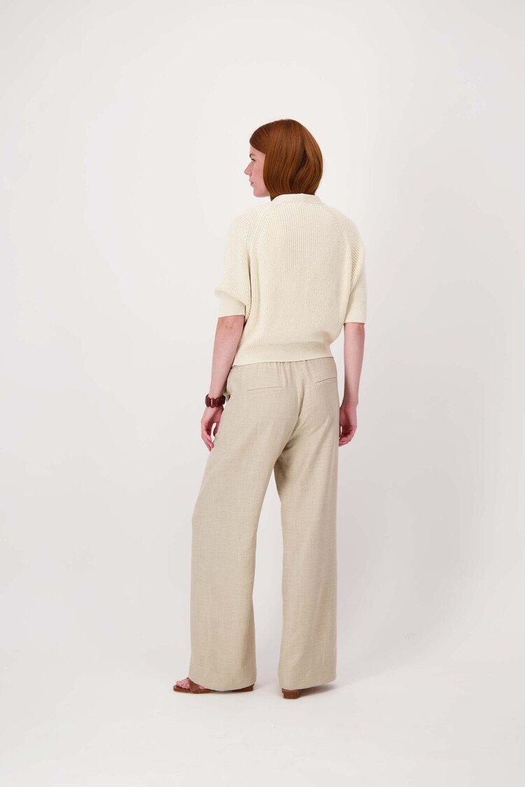 Zusss Zusss | Losvallende broek met stretch