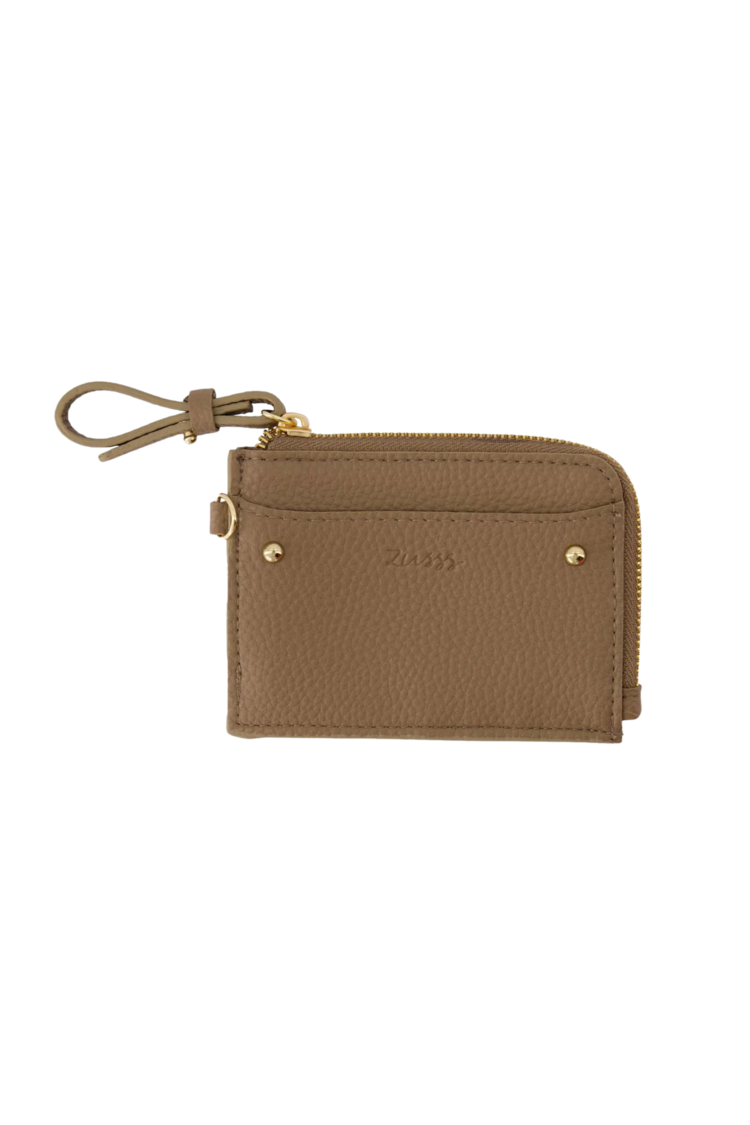 Zusss Zusss | Pashouder vega leer darker sand