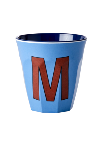 Rice Rice | Mok melamine stoffig blauw M