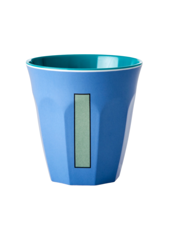 Rice Rice | Mok melamine stoffig blauw I