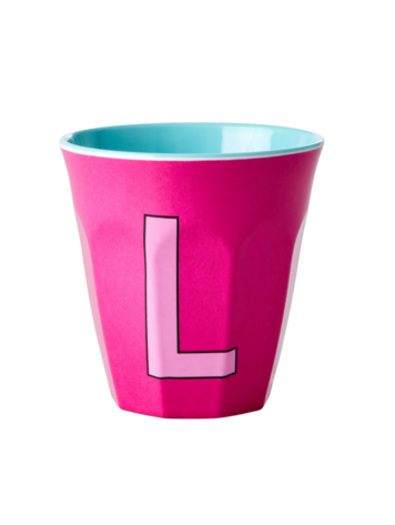 Rice Rice | Mok melamine donker roze L