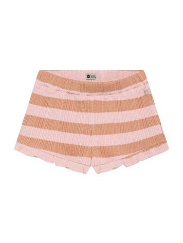 Daily7 Daily7 | Short Ruffle Fancy stripe silver pink