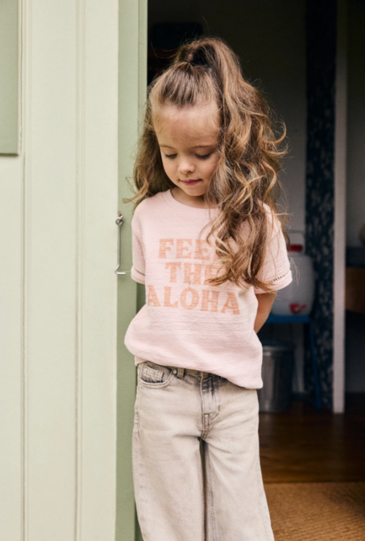 Daily7 Daily7 | T-shirt Artwork silver pink