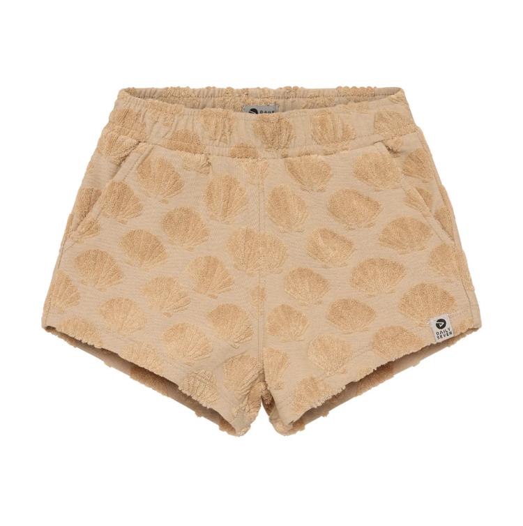 Daily7 Daily7 | Short Terry print latte sand
