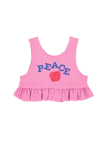 Piupiuchick Piupiuchick | Top Peace print pink